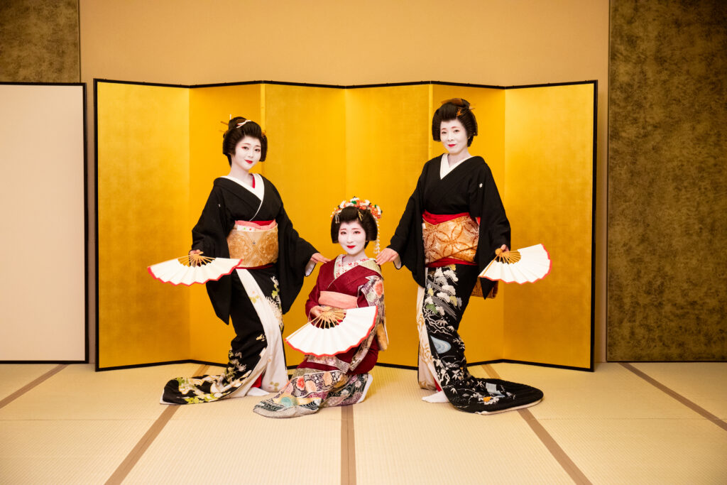 Private geisha performance in Asakusa
