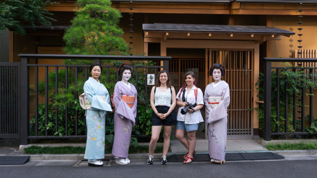 Private geisha dinner in Asakusa tatami room