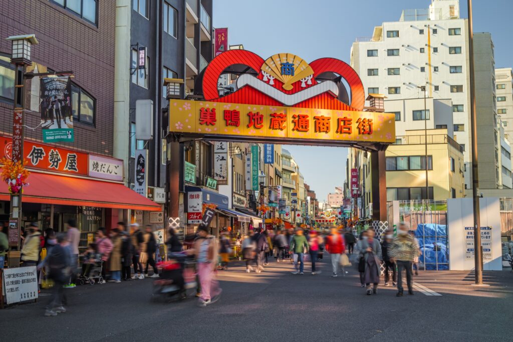 ALT
Sugamo Jizo-dori shopping street