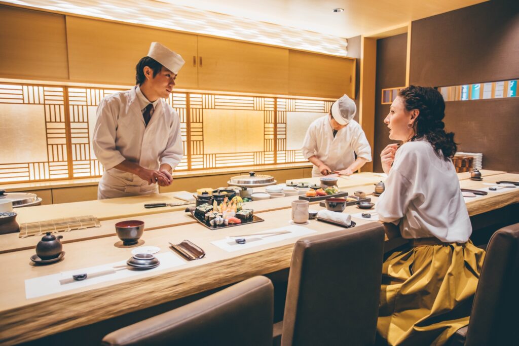 Michelin star kaiseki Tokyo