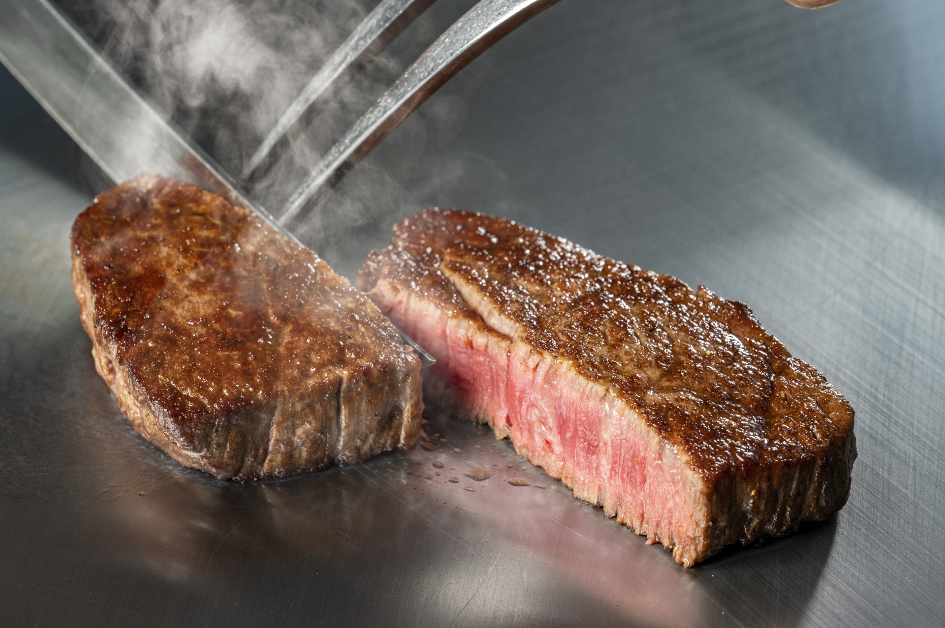 Highly marbled A5 Wagyu beef steak — premium Tokyo dinner experience in Roppongi