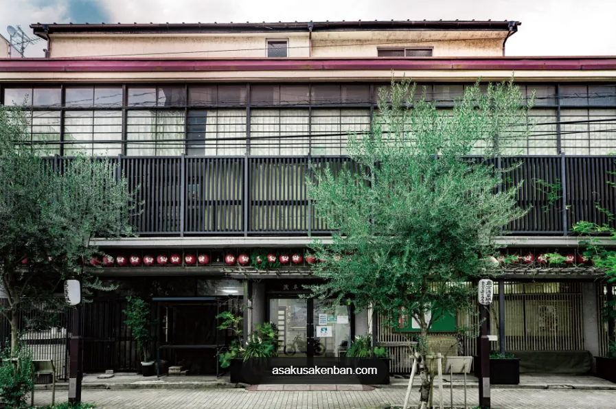 Asakusa Kenban geisha registry office exterior