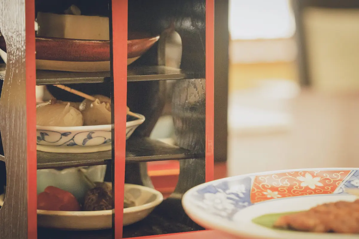 Seasonal kaiseki dinner included in the three-hour Twilight Gathering plan at Miyakodori