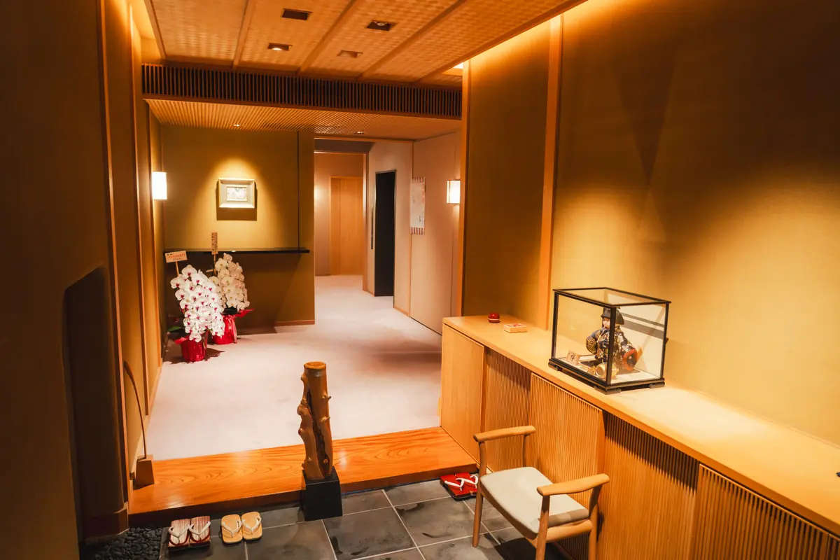 private ozashiki banquet room at Asakusa Miyakodori machiai-chaya