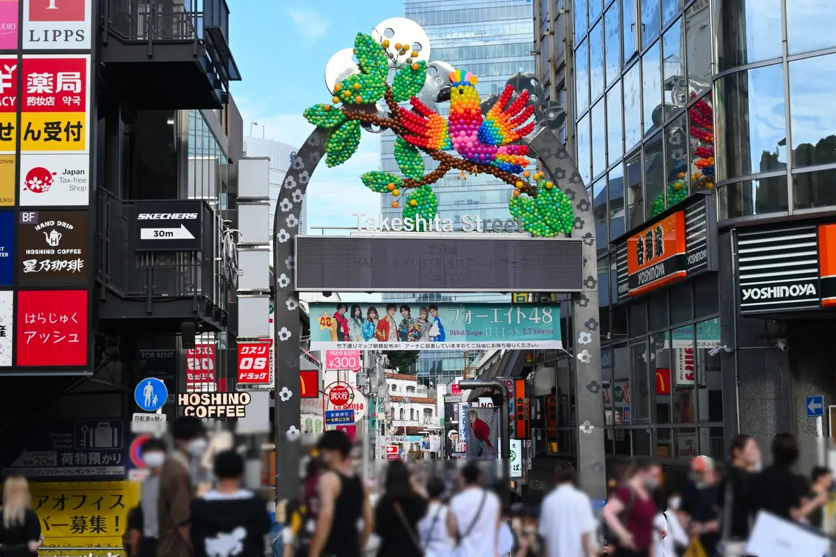 Harajuku Takeshita Street colorful fashion and kawaii culture in Tokyo