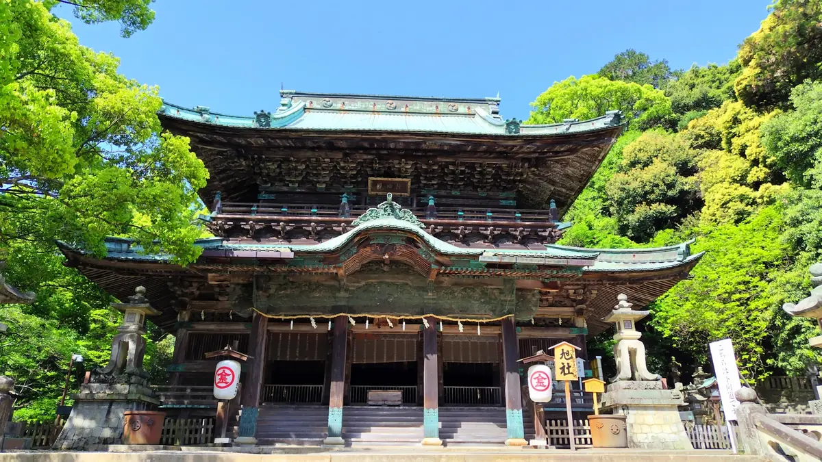 Kotohira-gu shrine (Konpira-san) on Shikoku island, the origin of Konpira Fune Fune