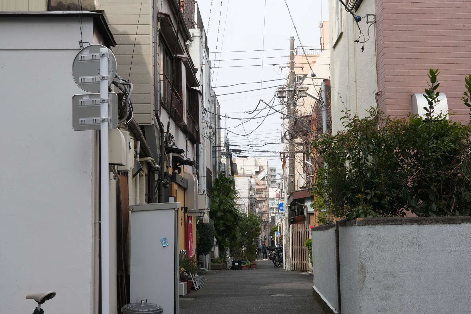 Kannon-ura, the narrow lanes behind Senso-ji where the Asakusa kenban and its banquet houses stand