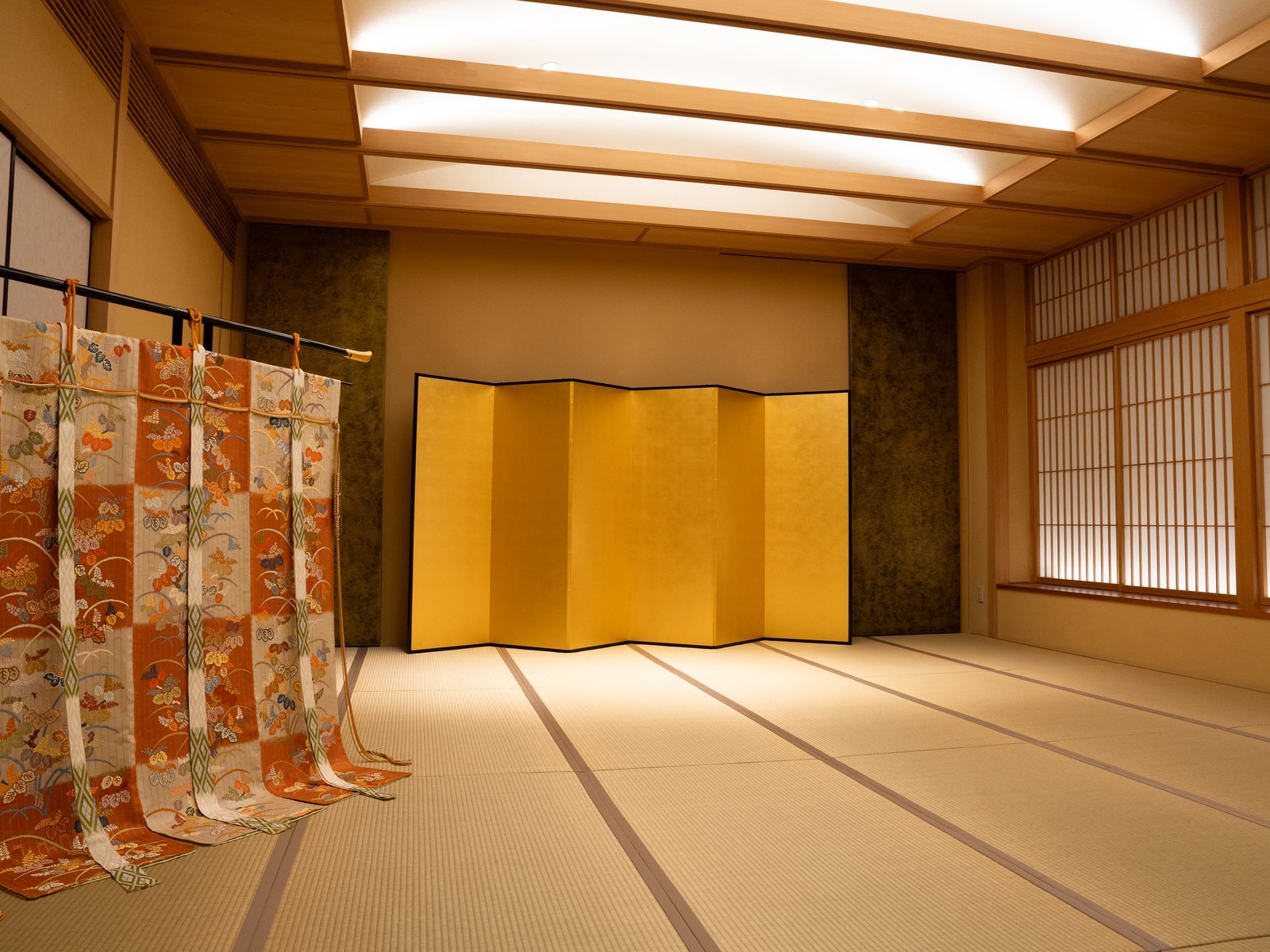 The tatami banquet room at Miyakodori in Asakusa